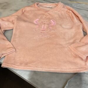 Disney Light Pink Minnie Mouse Pajama Top